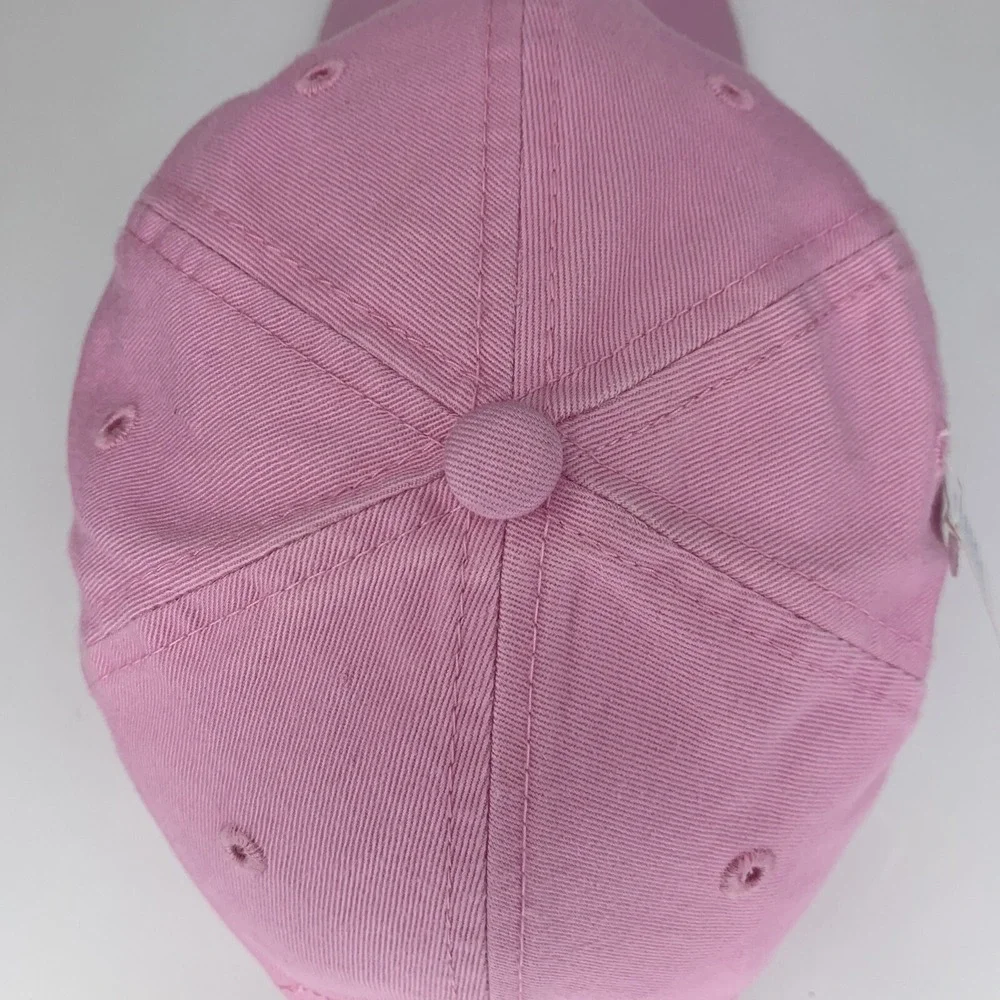 U.S. Air Force Hat Women's USAF Pink Embroidered Strapback Baseball Cap w/ Tag